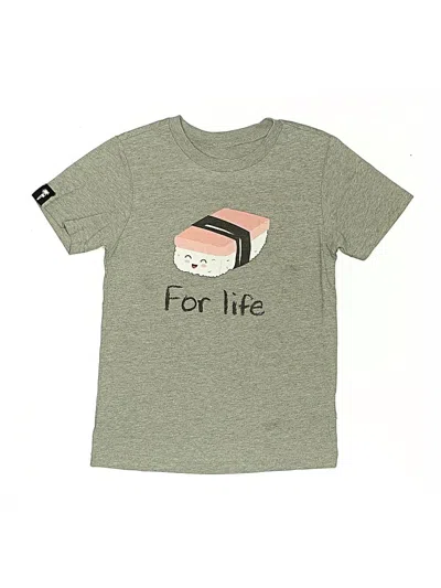 Pre-owned Assorted Brands Kids' Short Sleeve T-shirt In Gray