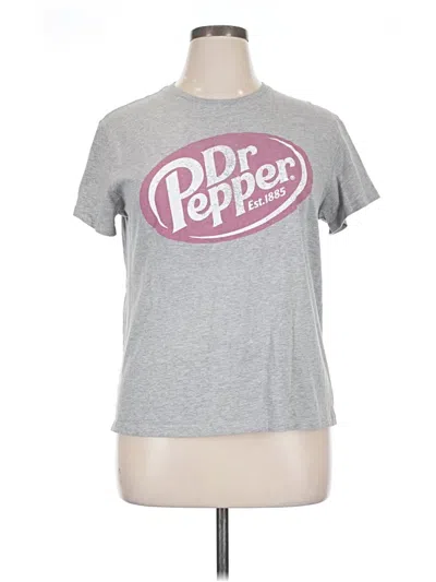 Pre-owned Assorted Brands Short Sleeve T-shirt In Gray