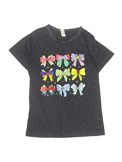 Pre-owned Assorted Brands Kids' Short Sleeve T-shirt In Gray