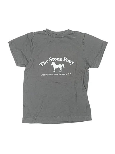 Pre-owned Assorted Brands Kids' Short Sleeve T-shirt In Gray