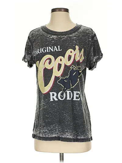 Pre-owned Assorted Brands Short Sleeve T-shirt In Gray