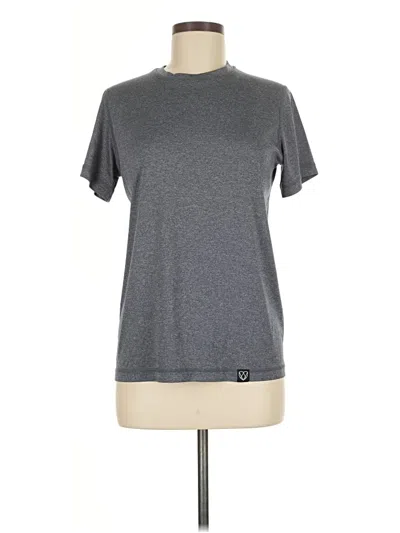 Pre-owned Assorted Brands Short Sleeve T-shirt In Gray