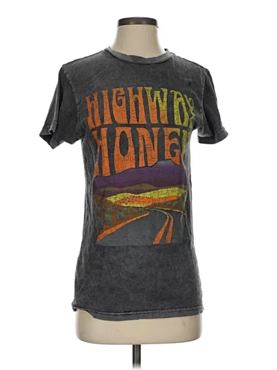 Pre-owned Assorted Brands Short Sleeve T-shirt In Gray