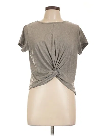 Pre-owned Assorted Brands Short Sleeve T-shirt In Gray