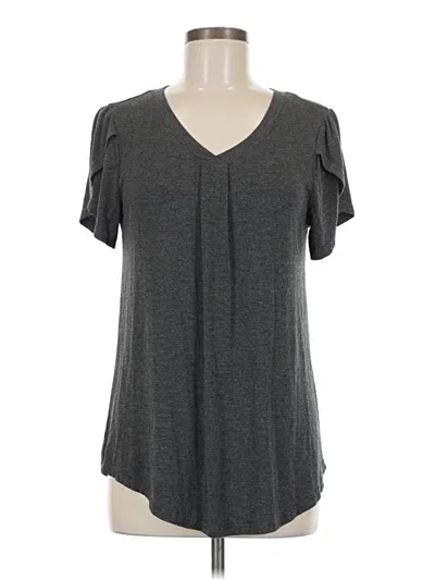 Pre-owned Assorted Brands Short Sleeve T-shirt In Gray
