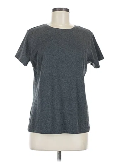 Pre-owned Assorted Brands Short Sleeve T-shirt In Gray