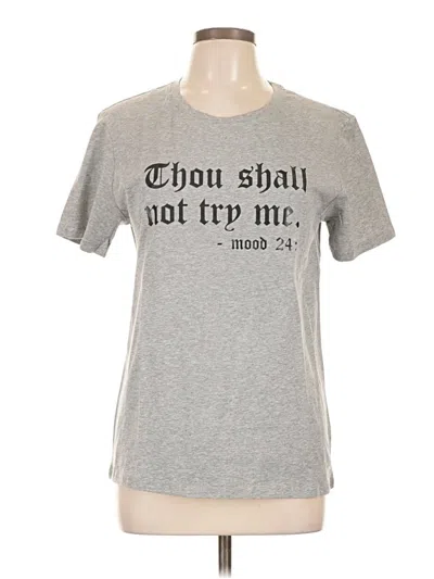 Assorted Brands Short Sleeve T-shirt In Gray