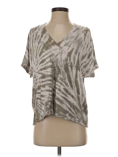 Pre-owned Assorted Brands Short Sleeve T-shirt In Gray