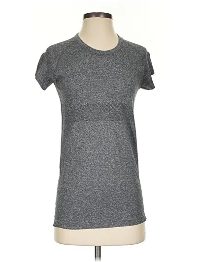Pre-owned Assorted Brands Short Sleeve T-shirt In Gray