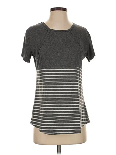 Pre-owned Assorted Brands Short Sleeve T-shirt In Gray