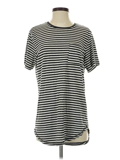 Pre-owned Assorted Brands Short Sleeve T-shirt In Gray
