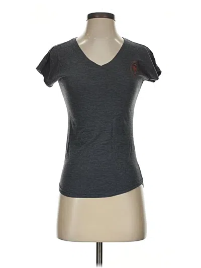 Pre-owned Assorted Brands Short Sleeve T-shirt In Gray