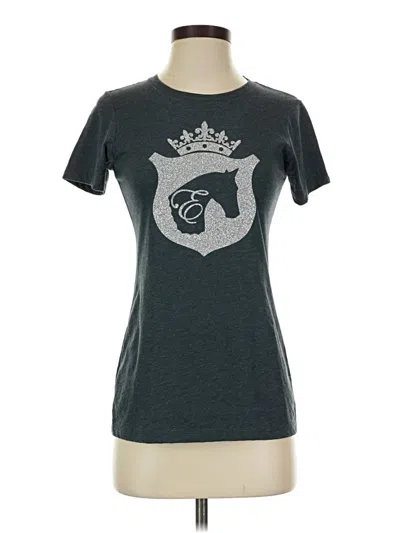Pre-owned Assorted Brands Short Sleeve T-shirt In Gray