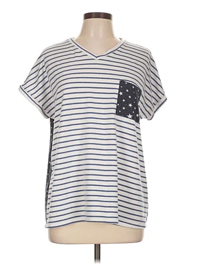 Pre-owned Assorted Brands Short Sleeve T-shirt In Gray