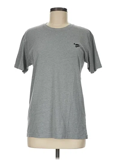 Pre-owned Assorted Brands Short Sleeve T-shirt In Gray