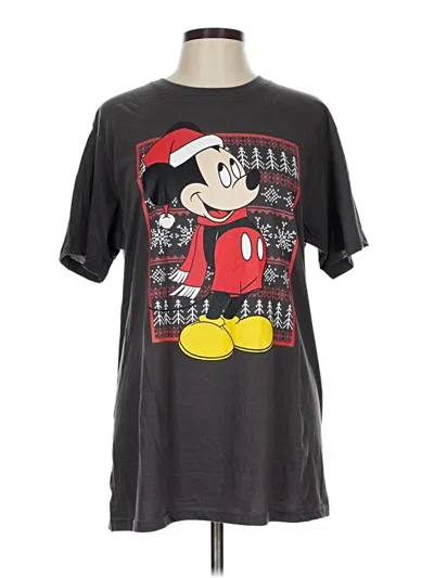 Pre-owned Assorted Brands Short Sleeve T-shirt In Gray