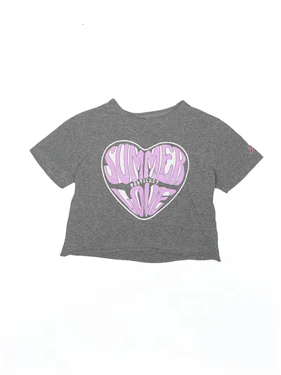 Pre-owned Assorted Brands Kids' Short Sleeve T-shirt In Gray