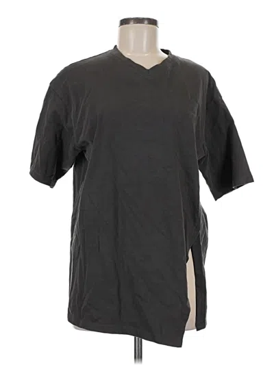 Pre-owned Assorted Brands Short Sleeve T-shirt In Gray