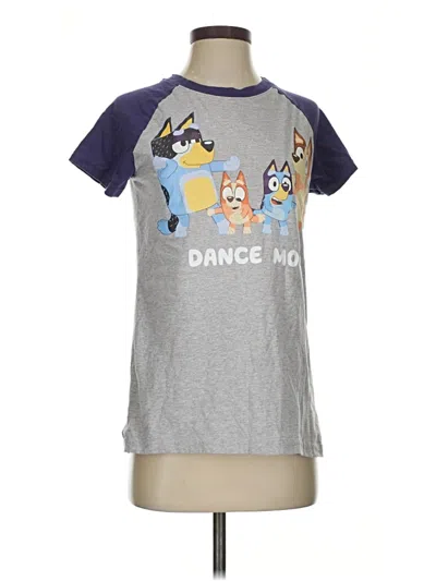 Pre-owned Assorted Brands Short Sleeve T-shirt In Gray