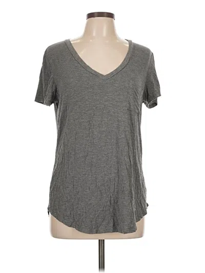 Pre-owned Assorted Brands Short Sleeve T-shirt In Gray
