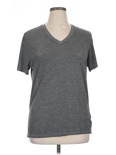 Pre-owned Assorted Brands Short Sleeve T-shirt In Gray