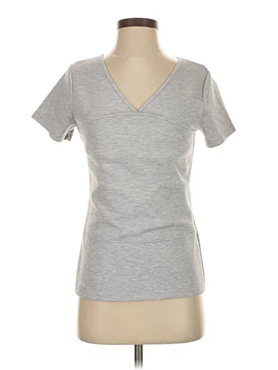 Pre-owned Assorted Brands Short Sleeve T-shirt In Gray