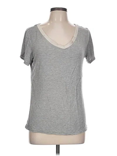 Pre-owned Assorted Brands Short Sleeve T-shirt In Gray