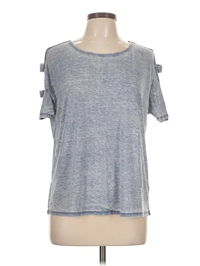 Pre-owned Assorted Brands Short Sleeve T-shirt In Gray