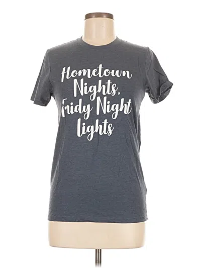 Pre-owned Assorted Brands Short Sleeve T-shirt In Gray