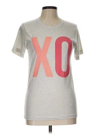 Pre-owned Assorted Brands Short Sleeve T-shirt In Gray