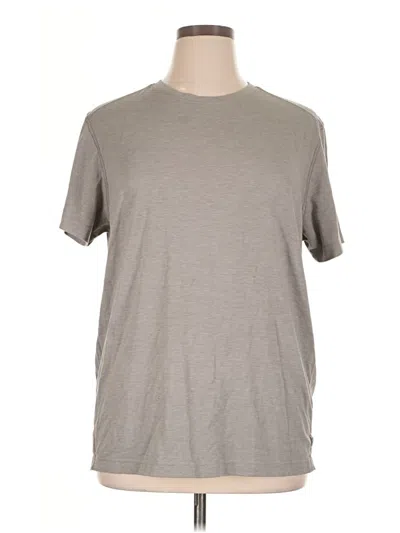 Pre-owned Assorted Brands Short Sleeve T-shirt In Gray