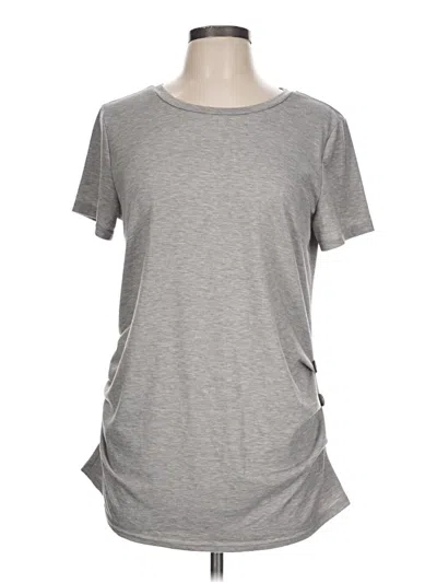 Pre-owned Assorted Brands Short Sleeve T-shirt In Gray