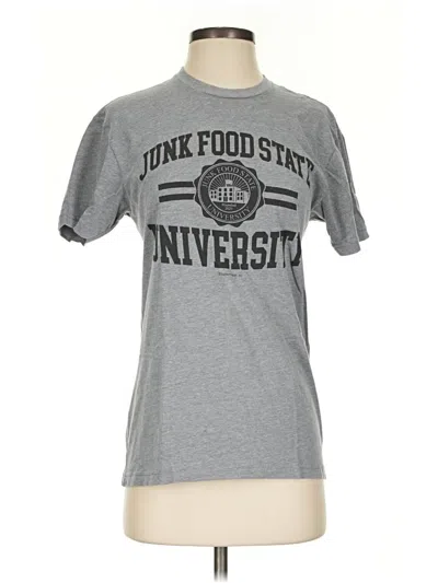Pre-owned Assorted Brands Short Sleeve T-shirt In Gray
