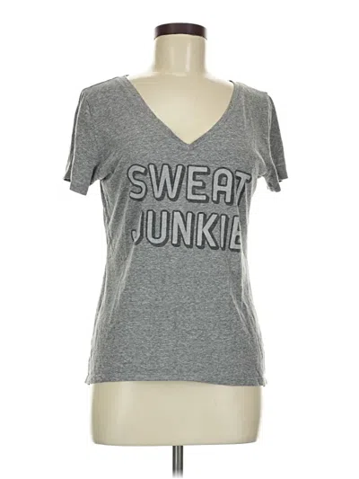 Pre-owned Assorted Brands Short Sleeve T-shirt In Gray