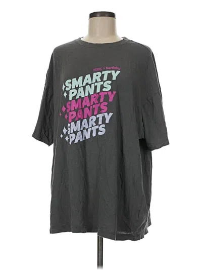 Pre-owned Assorted Brands Short Sleeve T-shirt In Gray