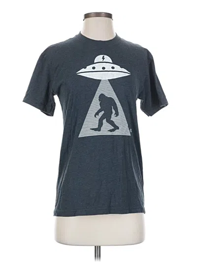 Pre-owned Assorted Brands Short Sleeve T-shirt In Gray