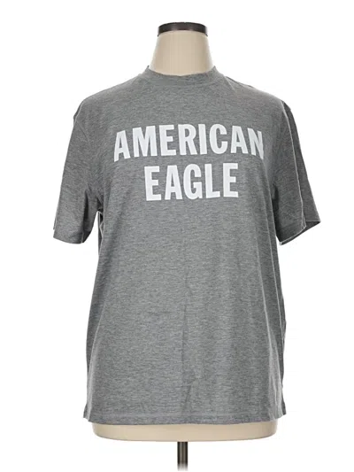 Pre-owned Assorted Brands Short Sleeve T-shirt In Gray