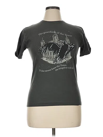 Pre-owned Assorted Brands Short Sleeve T-shirt In Gray