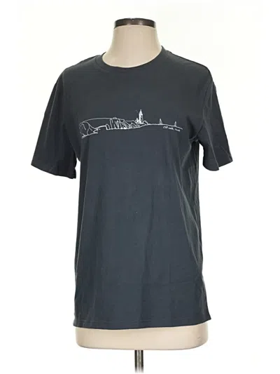 Pre-owned Assorted Brands Short Sleeve T-shirt In Gray