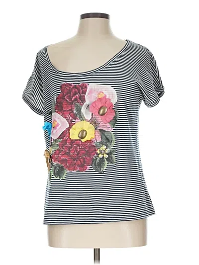 Pre-owned Assorted Brands Short Sleeve T-shirt In Gray