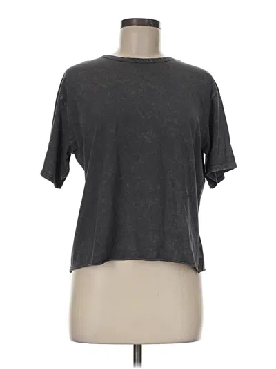 Pre-owned Assorted Brands Short Sleeve T-shirt In Gray