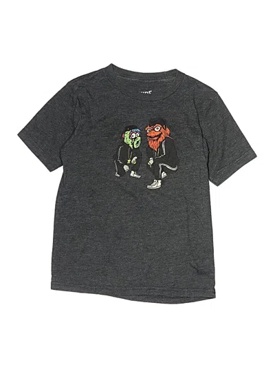 Pre-owned Assorted Brands Kids' Short Sleeve T-shirt In Gray