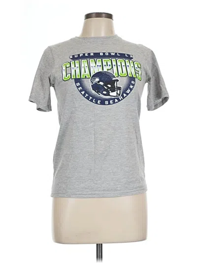 Pre-owned Assorted Brands Short Sleeve T-shirt In Gray
