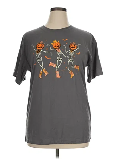 Assorted Brands Short Sleeve T-shirt In Gray