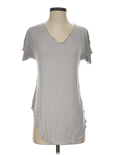 Pre-owned Assorted Brands Short Sleeve T-shirt In Gray