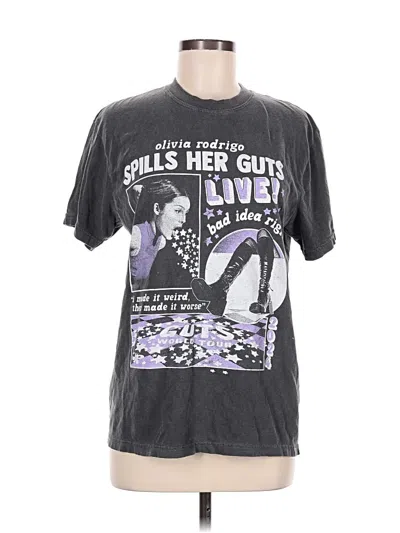 Pre-owned Assorted Brands Short Sleeve T-shirt In Gray