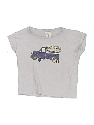 Pre-owned Assorted Brands Kids' Short Sleeve T-shirt In Gray