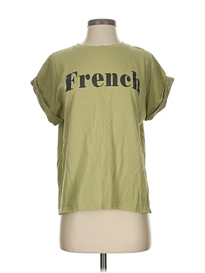 Pre-owned Assorted Brands Short Sleeve T-shirt In Green