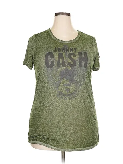 Pre-owned Assorted Brands Short Sleeve T-shirt In Green