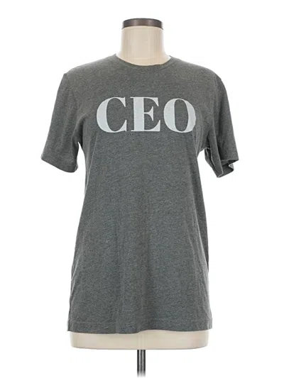 Pre-owned Assorted Brands Short Sleeve T-shirt In Green
